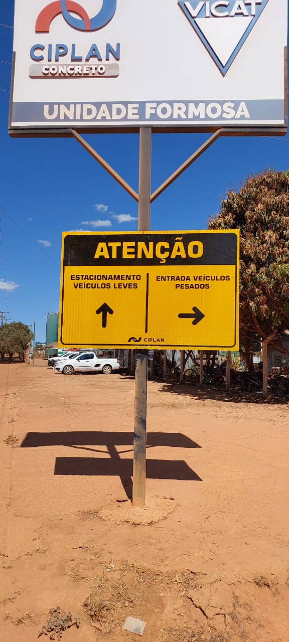 Placa de Sinalização